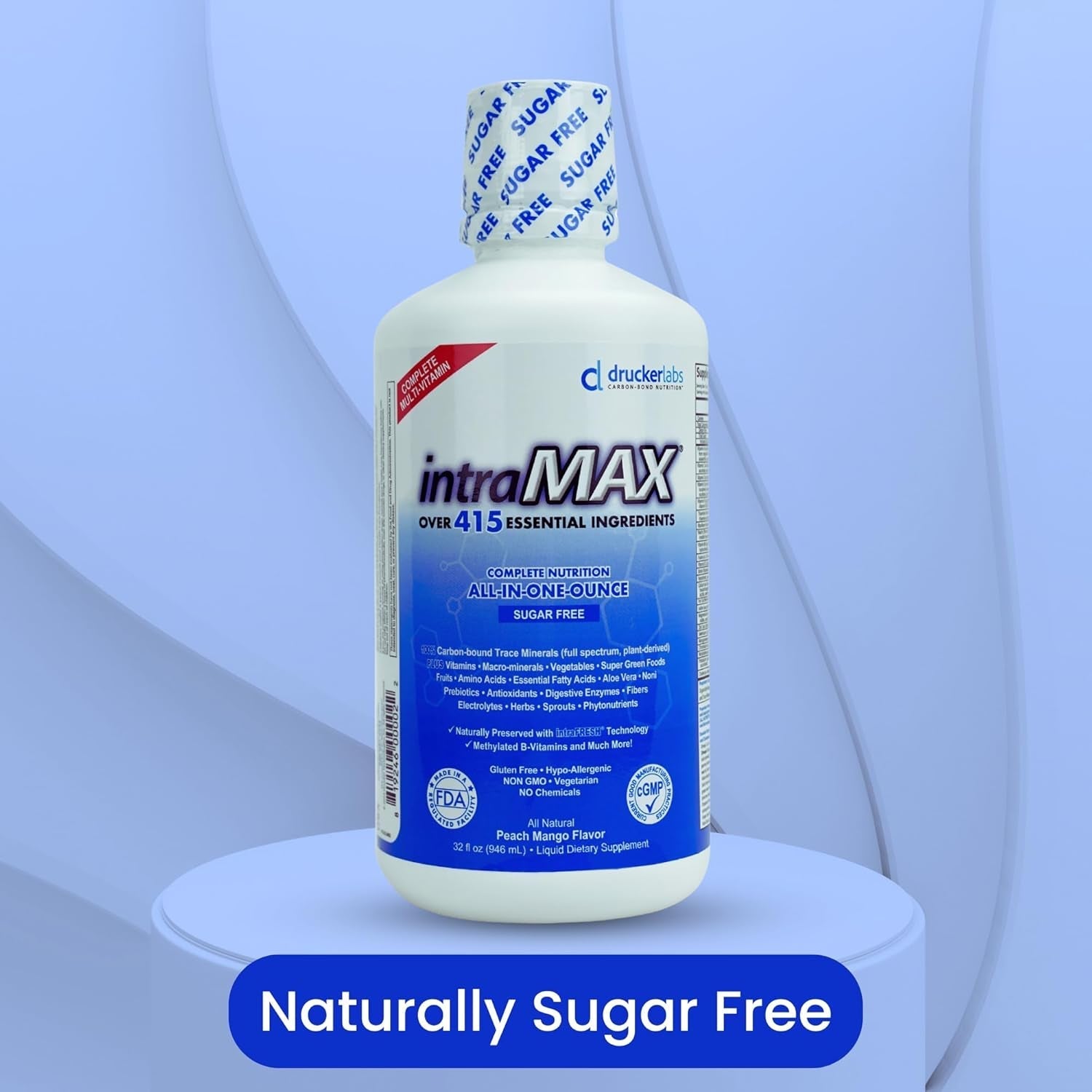 DRUCKER Labs - Intramax 2.0 Organic Liquid Trace Minerals (32 Oz., Unsweetened)