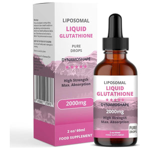 Liposomal Glutathione 2000Mg with Vitamin C - Antioxidant Supplement for Detox.
