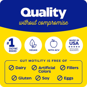Enzymedica, Gut Motility, Promotes Regular, Healthy Bowel Movements, Reduces Occasional Bloating & Constipation, 30 Count