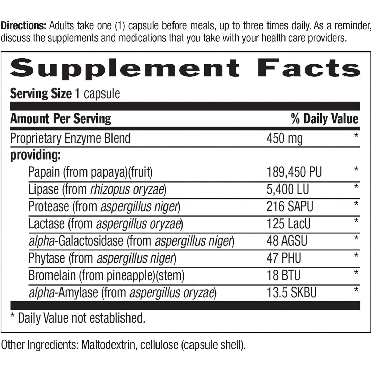 Country Life - Maxi-Zyme, Digestive Enzyme Complex - 120 Vegetarian Capsules