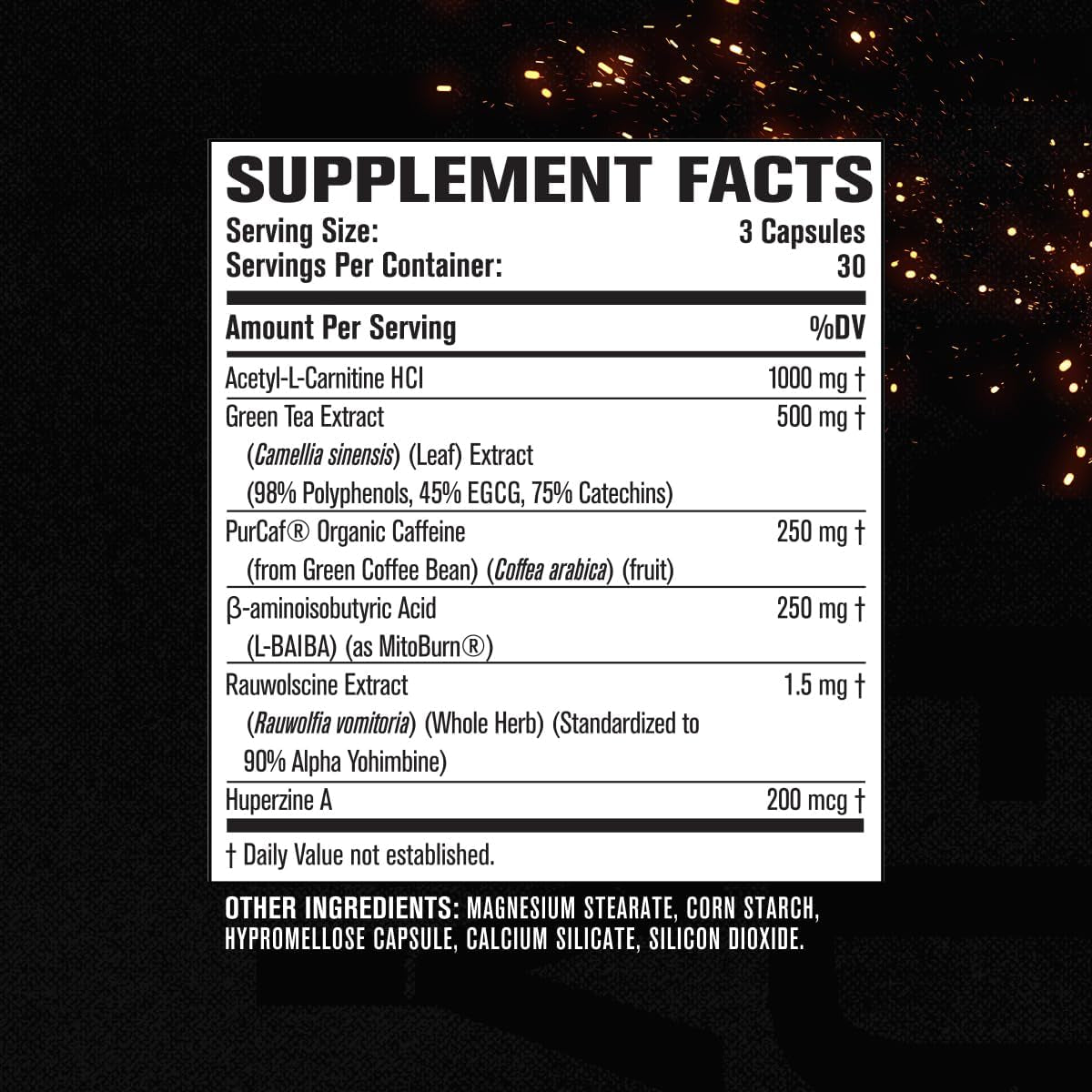 Jacked Factory Burn-Xt Max - High-Performance Thermogenic Fat Burner & Appetite Suppressant 90 Capsules