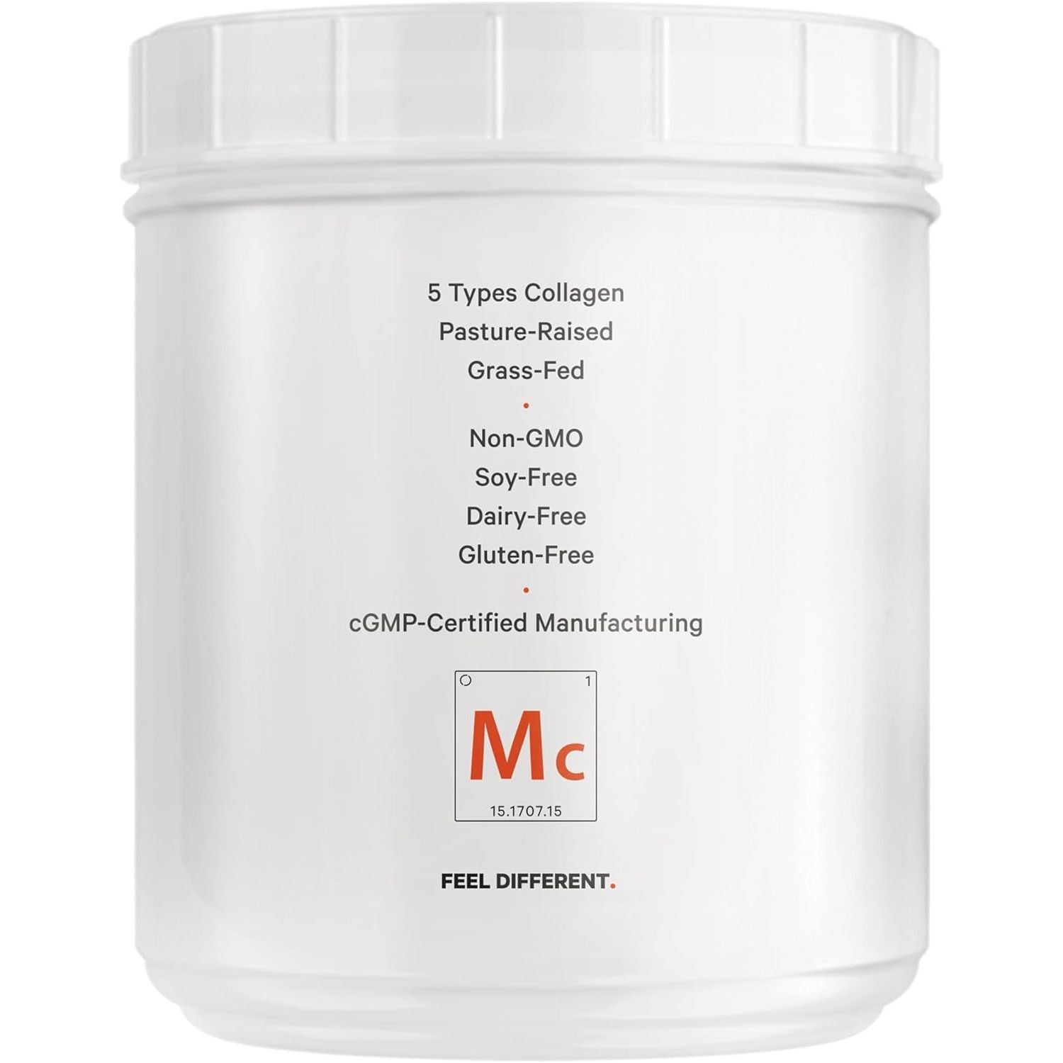 Codeage Multi Collagen Protein Powder Peptides, 2-Month Supply, Hydrolyzed, Type I, II, III, V, X - 20 Ounces