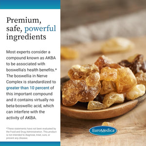 Euromedica Nerve Complex - Supports Healthy Nerve Function  30 Servings