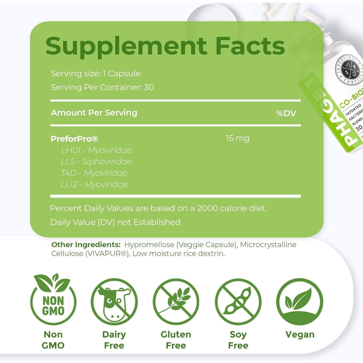 Intestinal Fortitude Phage 1 - Ultimate Gut Health Supplement