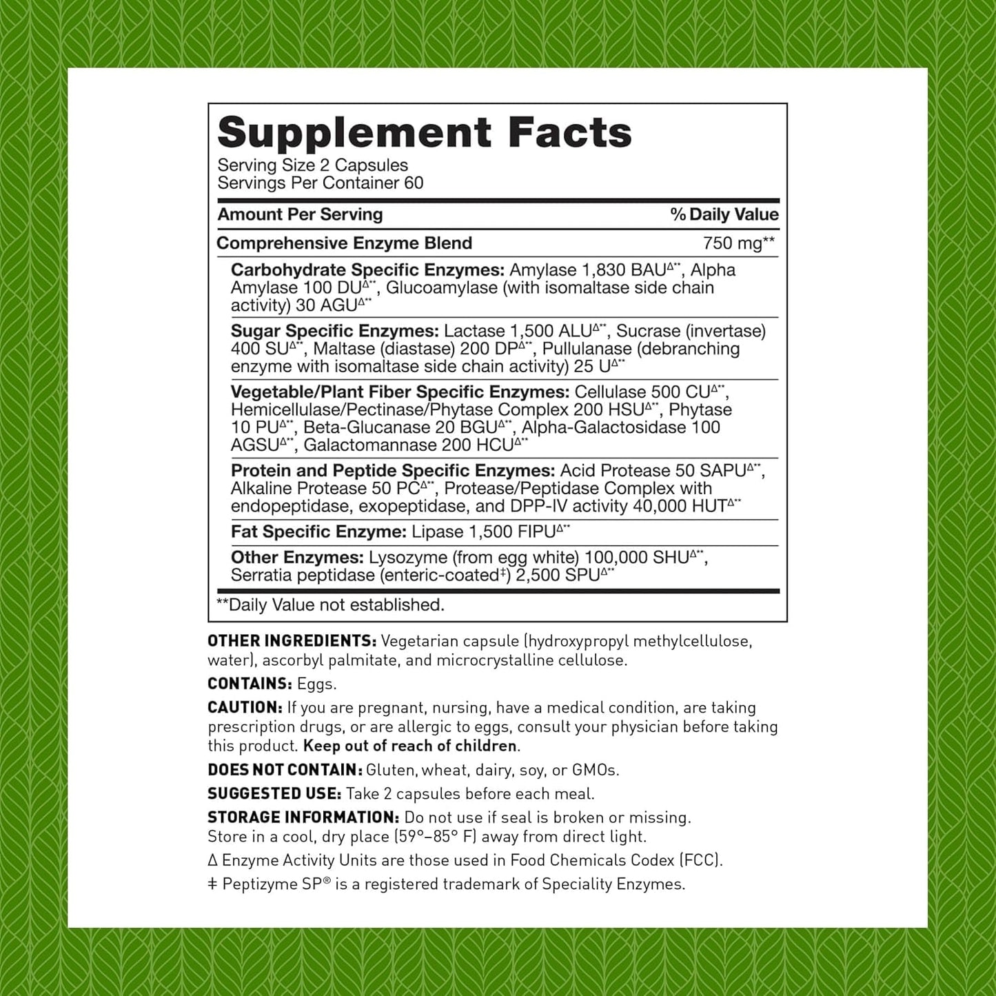 Amy Myers MD Digestive Enzymes for Digestion Aid - 19 Enzymes for Gut Health, Bloating & Stomach Issues 120 Caps
