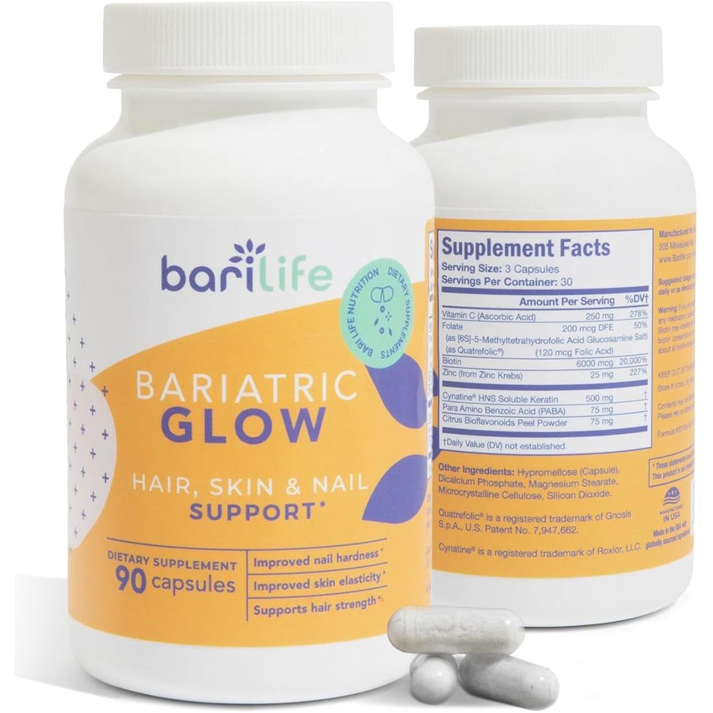Bari Life Hair, Skin & Nails Supplement