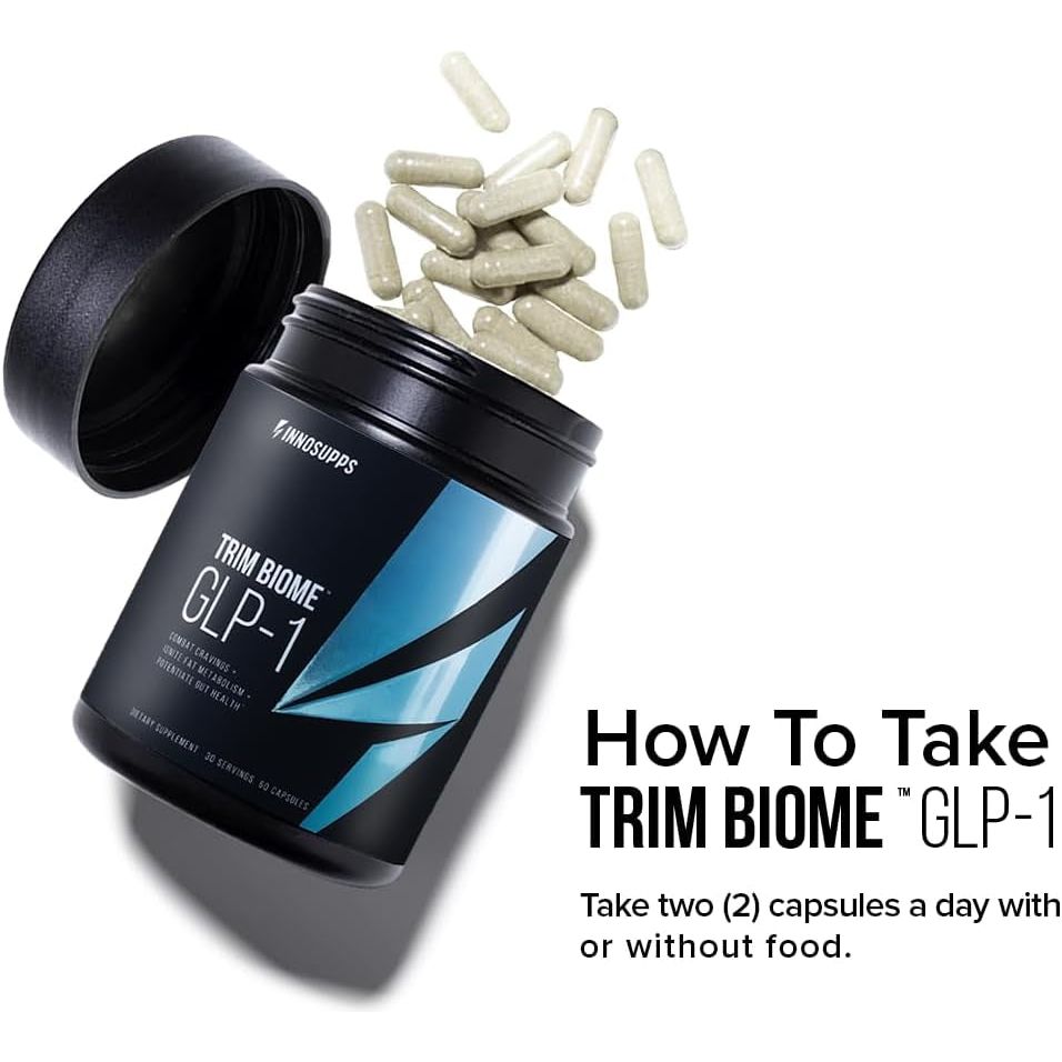 Inno Supps Trim Biome™ GLP-1 | Weight Loss Prebiotic + Probiotic + Postbiotic 30 Servings