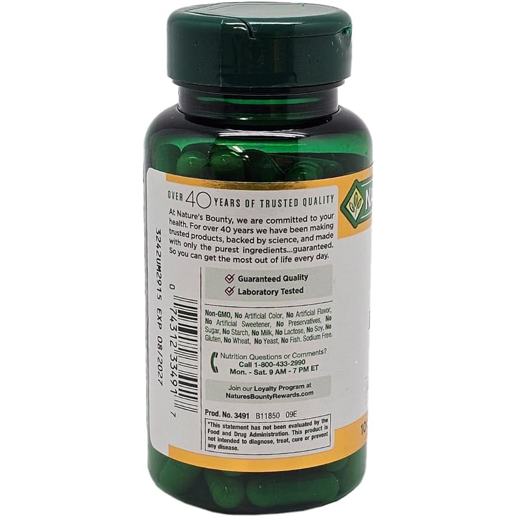 Milk Thistle by Nature'S Bounty, Herbal Health Supplement, Supports Liver Health, 175Mg, 100 Softgels