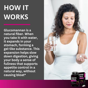 UNALTERED Appetite Suppressant for Women - Helps Manage Cravings, Promotes Fullness, & Supports Weight Loss - 120 Capsules