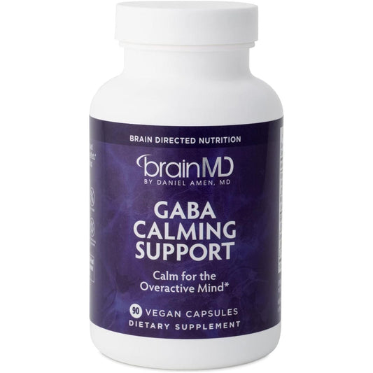 Dr Amen Brainmd GABA Calming Support - Promotes Relaxation 90 Capsules