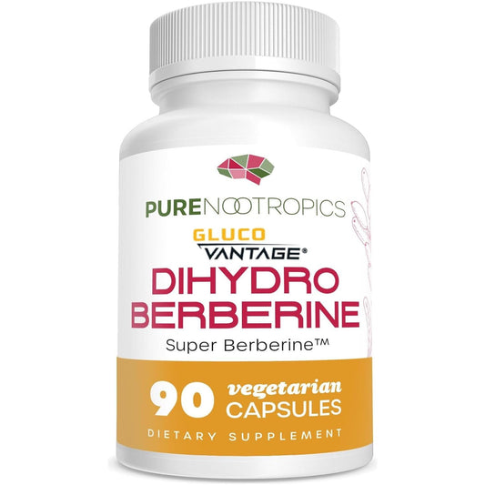 Dihydroberberine Supplement (Glucovantage) 100 Mg, 90 Capsules | Super Berberine
