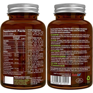 Igennus Advanced Triglyceride Omega 3 Wild Fish Oil Rtg EPA DHA 1000Mg (180 Softgels)