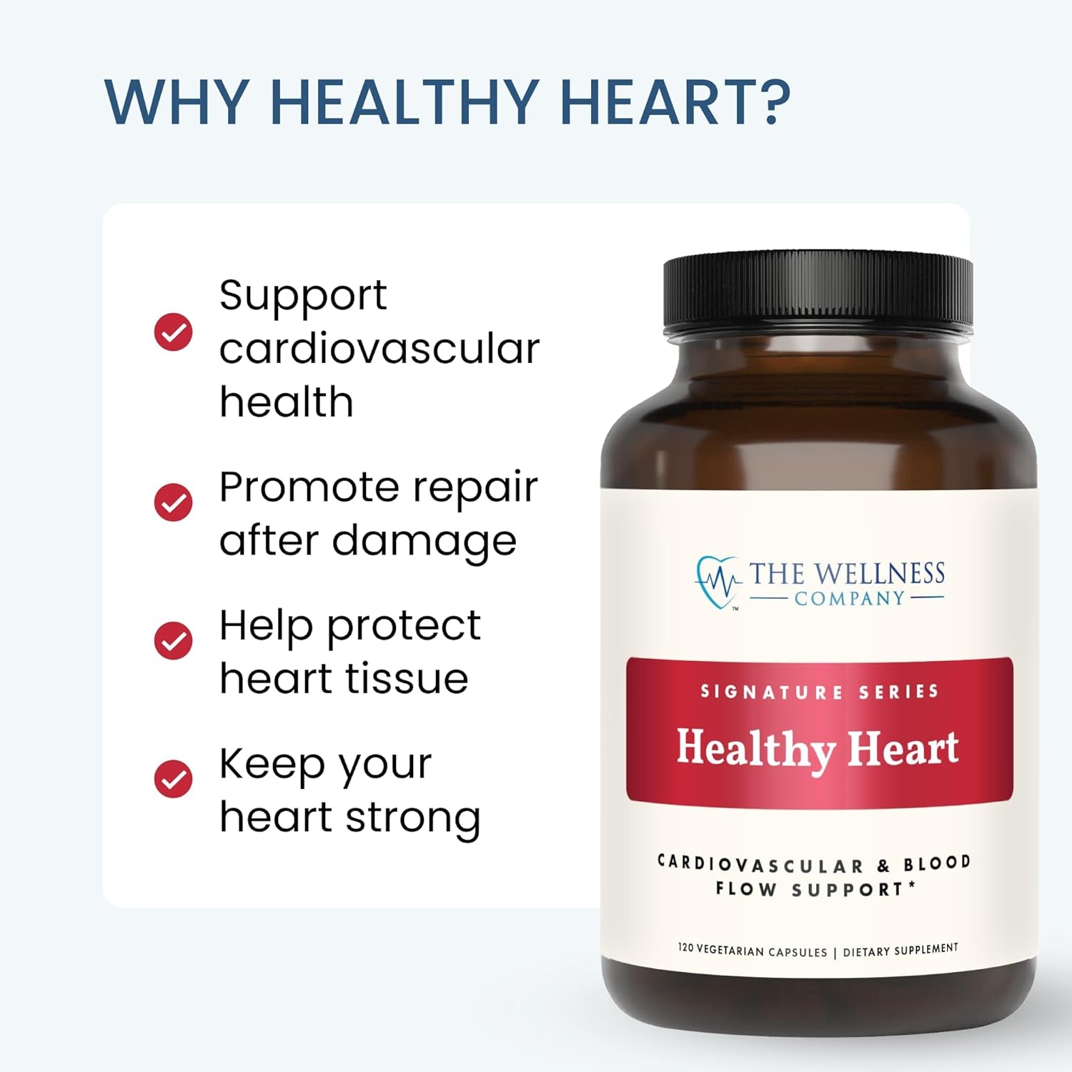 The Wellness Company Healthy Heart with Grape Seed Extract
