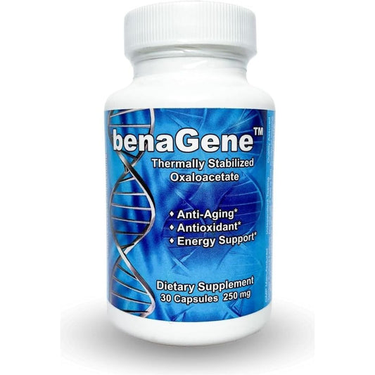 Benagene Oxaloacetate Supplement - Supports Cellular Energy -  30 Servings