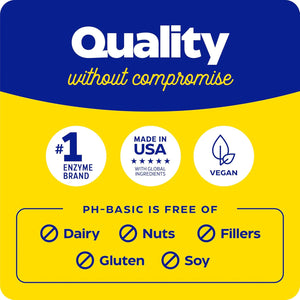 Enzymedica, Ph-Basic, Includes Digestive Enzymes, Nutrients & Herbs, Supports Healthy Digestion & Ph Balance, 120 Count