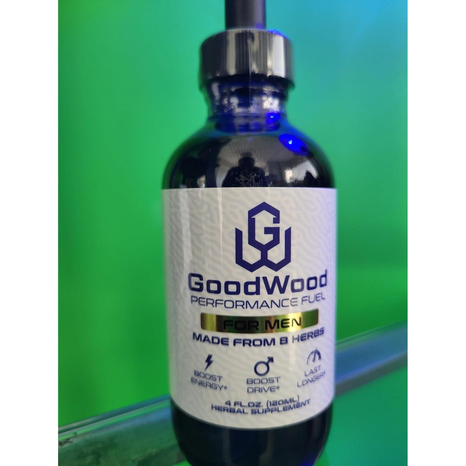 Goodwood - Male Liquid Drops - Increases Stamina and Size - Improves Energy, Drive, and Power for Men
