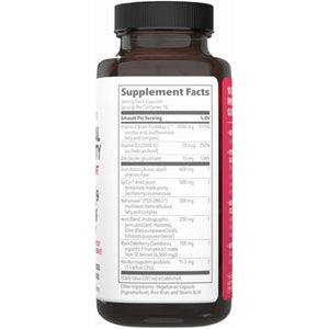 Lifeseasons Clinical Immunity - Immune System Support - Black Elderberry & Pre+Probiotics, 60 Count