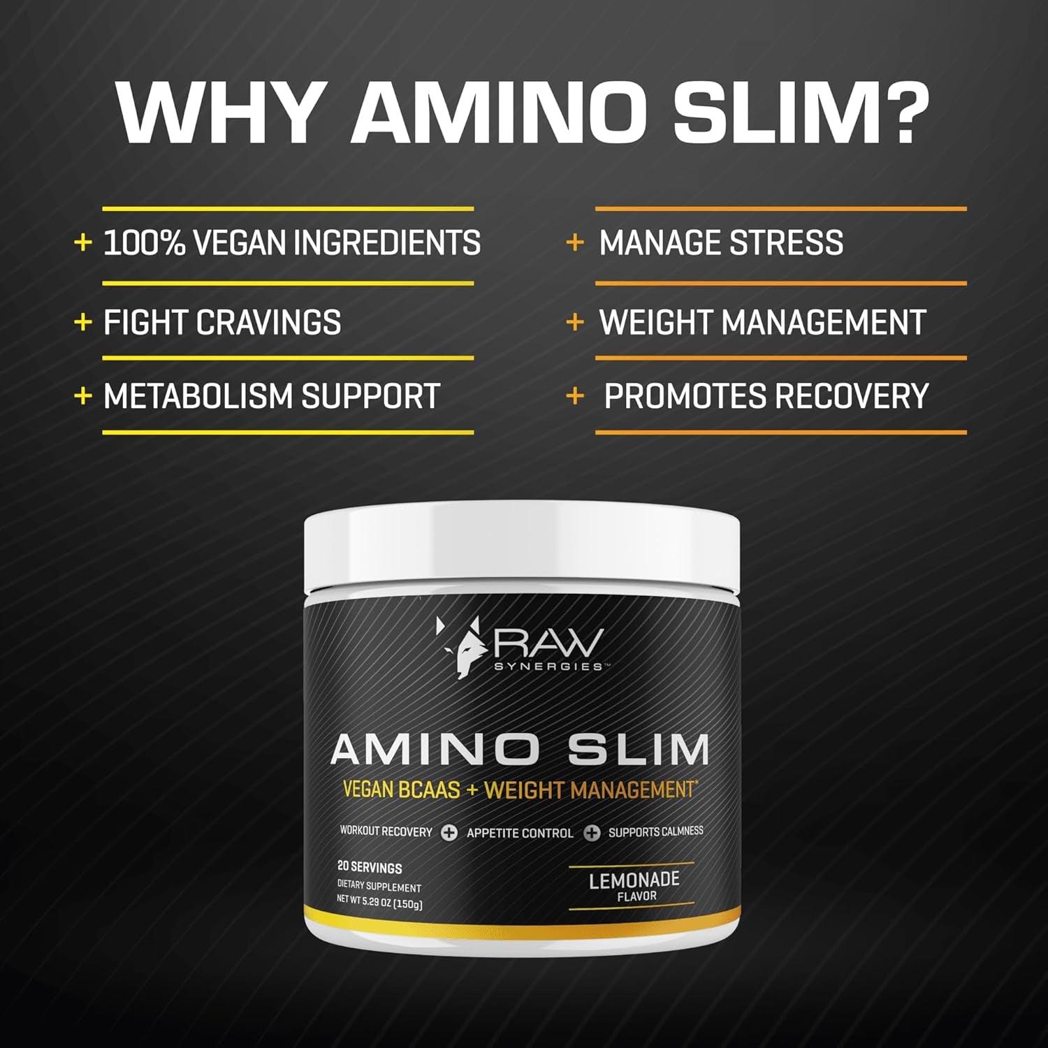 Amino Slim - Slimming BCAA Weight Loss Drink for Women