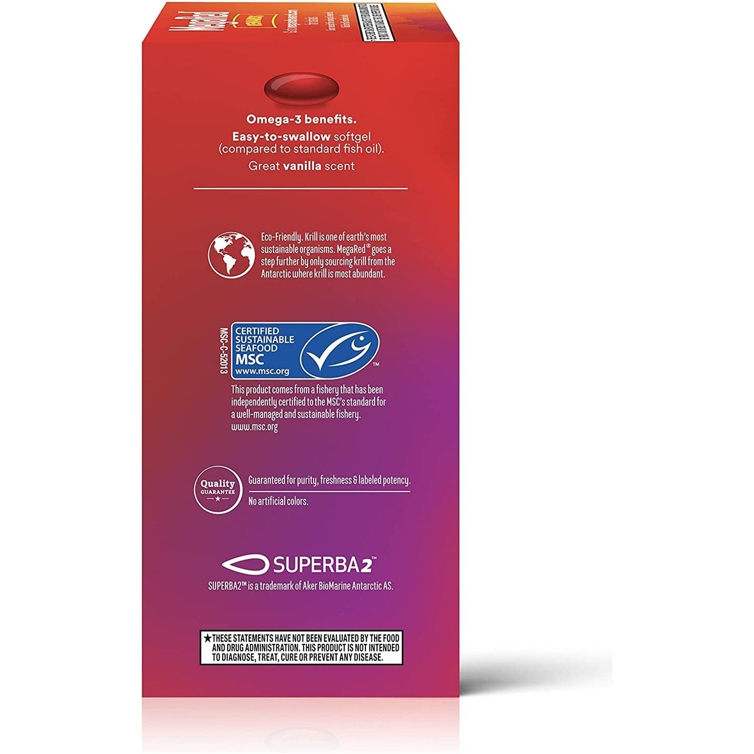 Megared - Omega-3 Krill Oil 350Mg Softgels (130 Count)