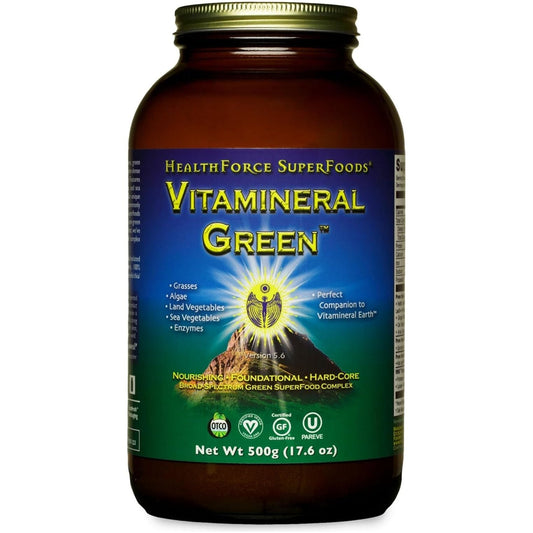 Healthforce Superfoods Vitamineral Green - Mineral Supplement for Immune & Thyroid Support - 500 Grams