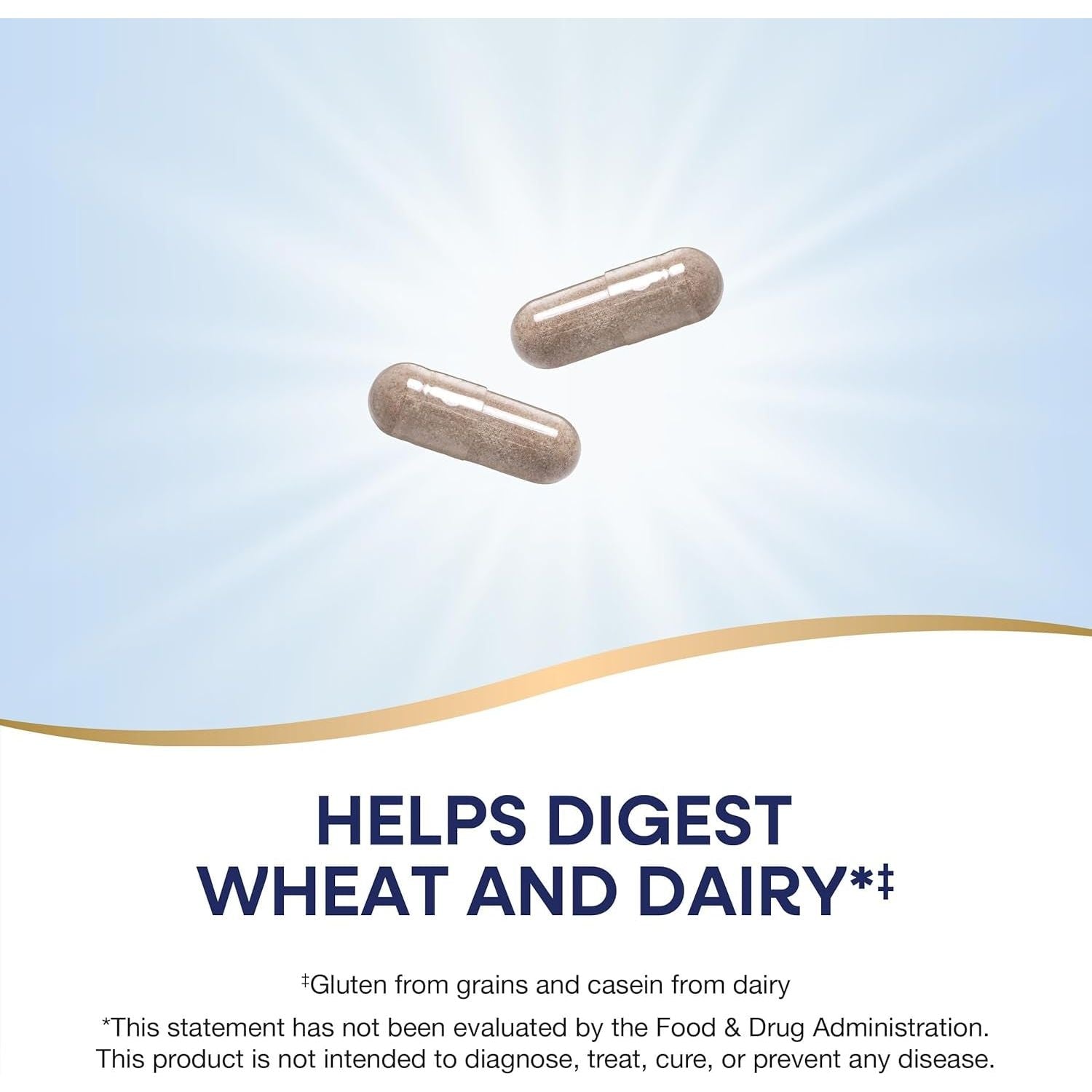 Nature'S Way Gluten Defense Digestive Enzymes*, Helps Digest Wheat and Dairy*, 120 Vegan Capsules