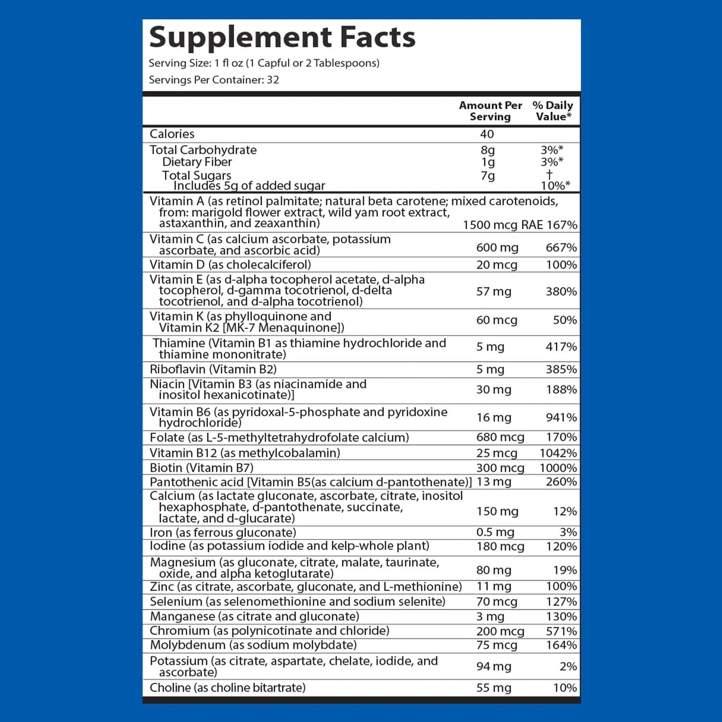 Intramax 2.0 Organic Liquid Trace Minerals, Magnesium, Vitamin D, C E, Zinc, Vitamin E (32 Oz., Peach Mango)
