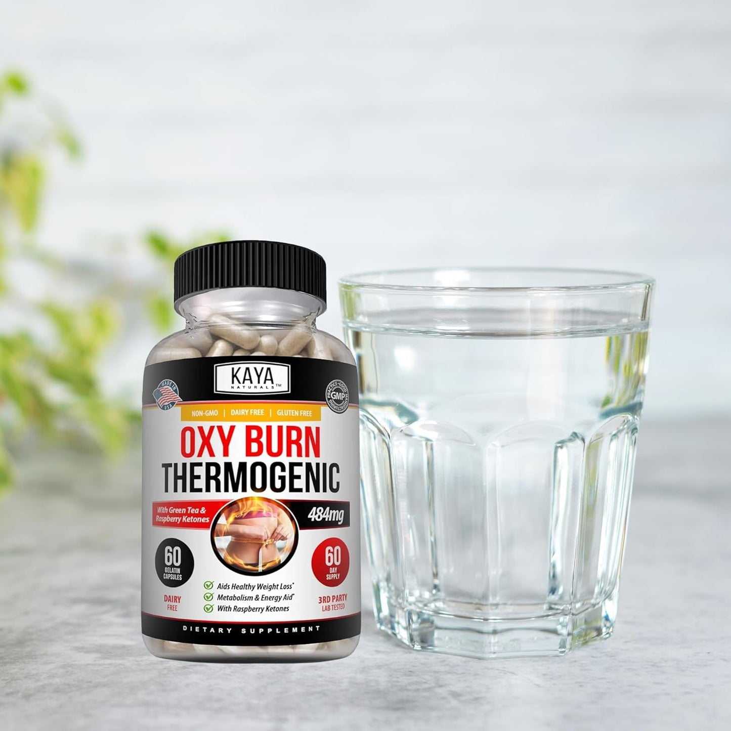 Kaya Naturals Supreme Fat Burner - Weight Loss Pills Women & Men 60 Count