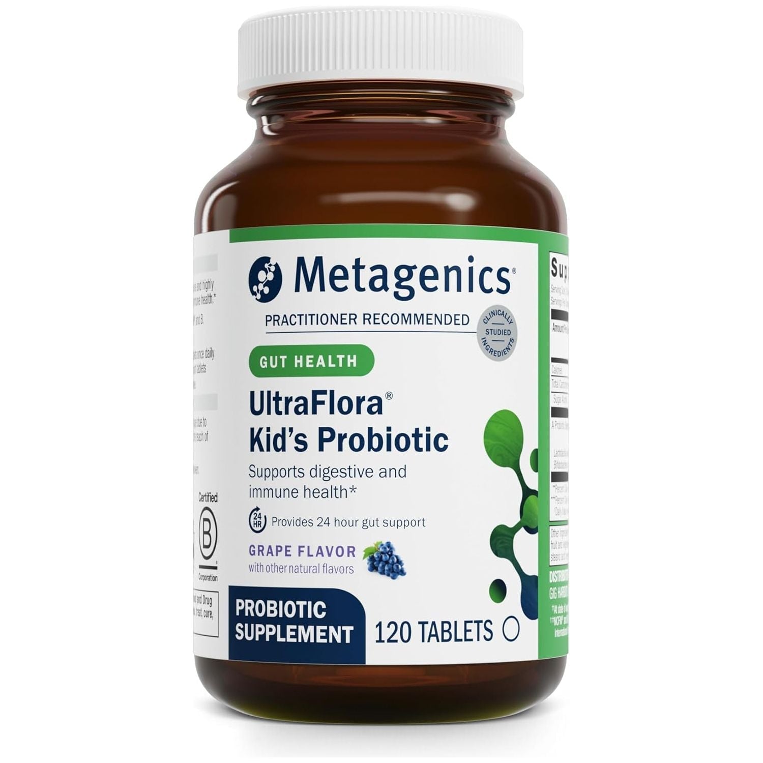Metagenics Ultraflora Balance Probiotic  - Offers Digestive & Immune System Support - 120 Capsules