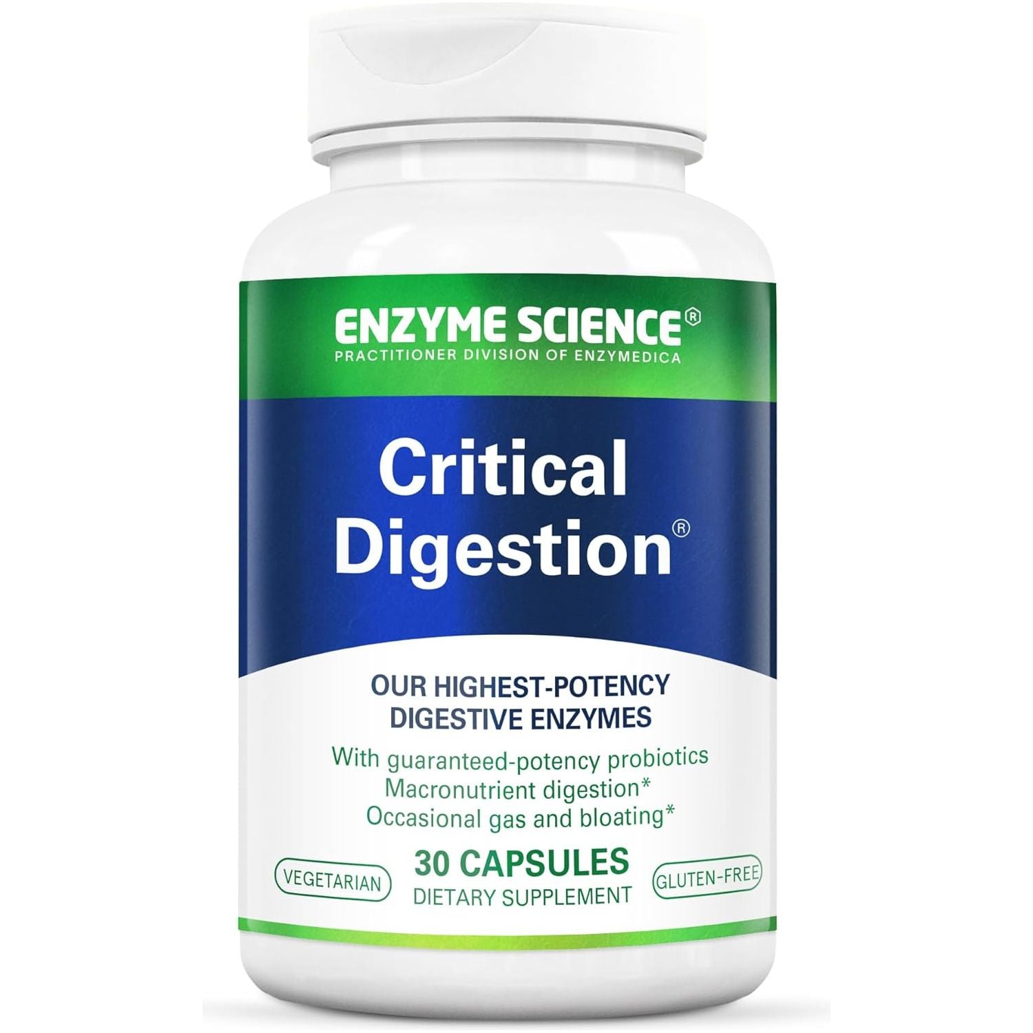 Critical Digestion – High Potency Support for Digestion, Bloating, Indigestion, & Irregularity 90 Capsules