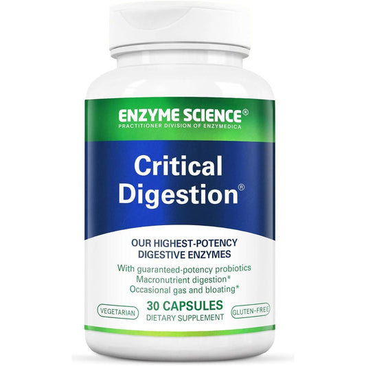 Critical Digestion – High Potency Support for Digestion, Bloating, Indigestion, & Irregularity 90 Capsules