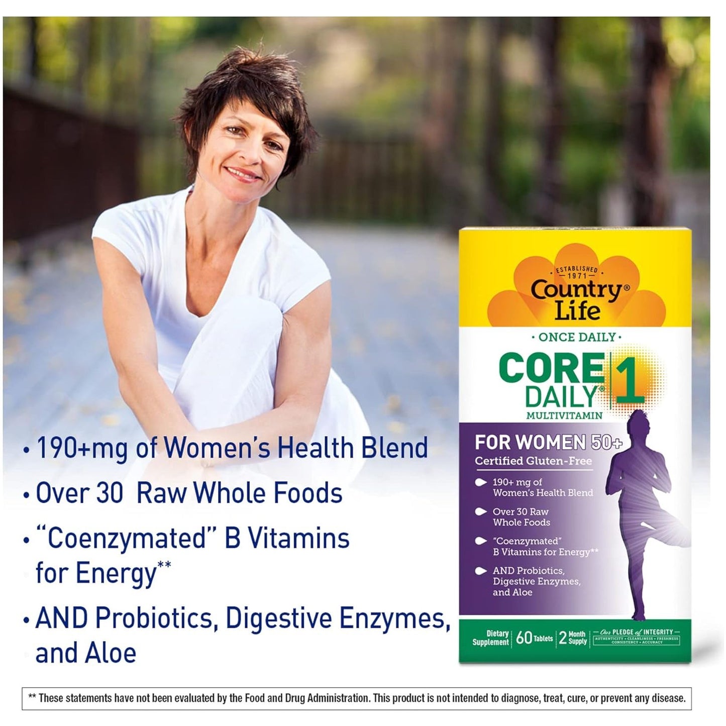 Country Life CORE Daily-1 for Women 50+ Multivitamin