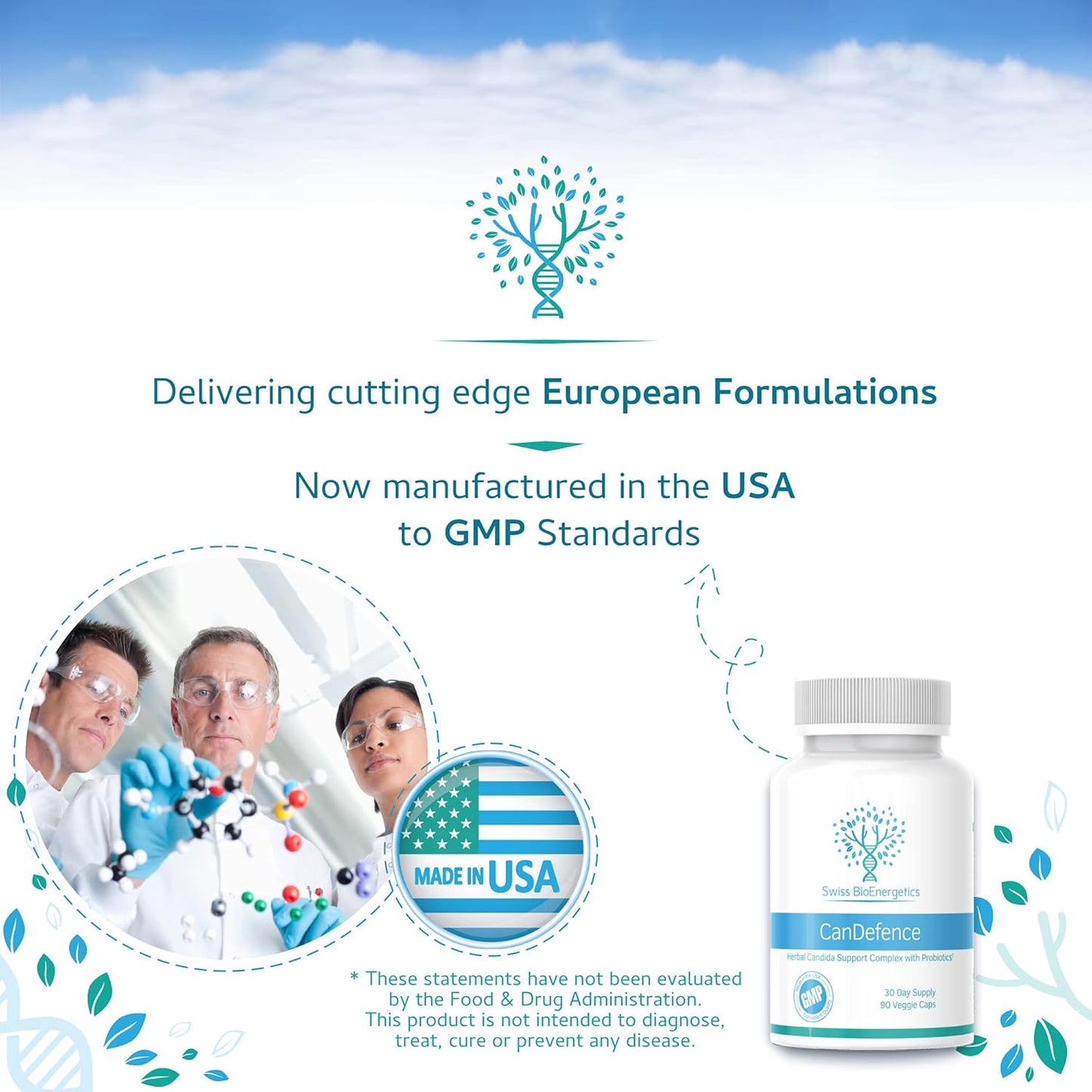 Candefence - Candida Cleanse Ultimate Extra Strength All-In-One Formulation - 90 Capsules