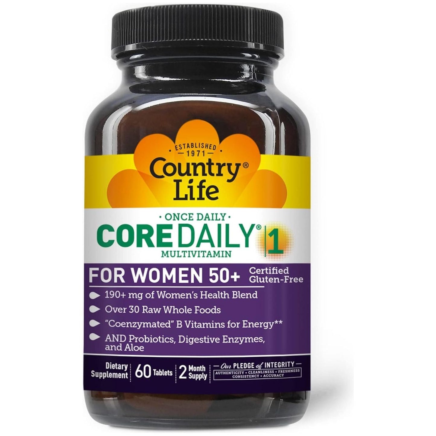 Country Life CORE Daily-1 for Women 50+ Multivitamin