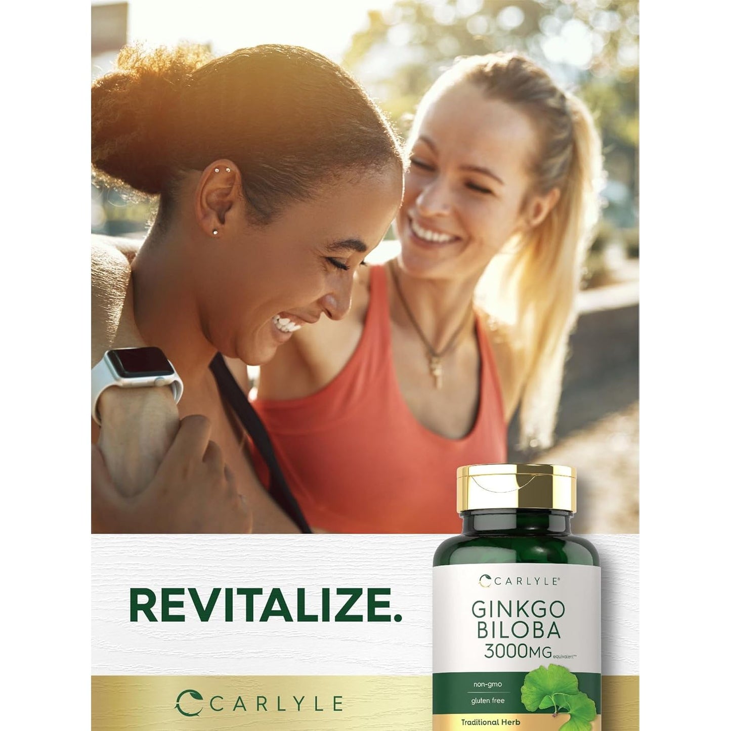 Carlyle Ginkgo Biloba 3000Mg | 400 Tablets | Non-Gmo, Gluten Free Herbal Supplement