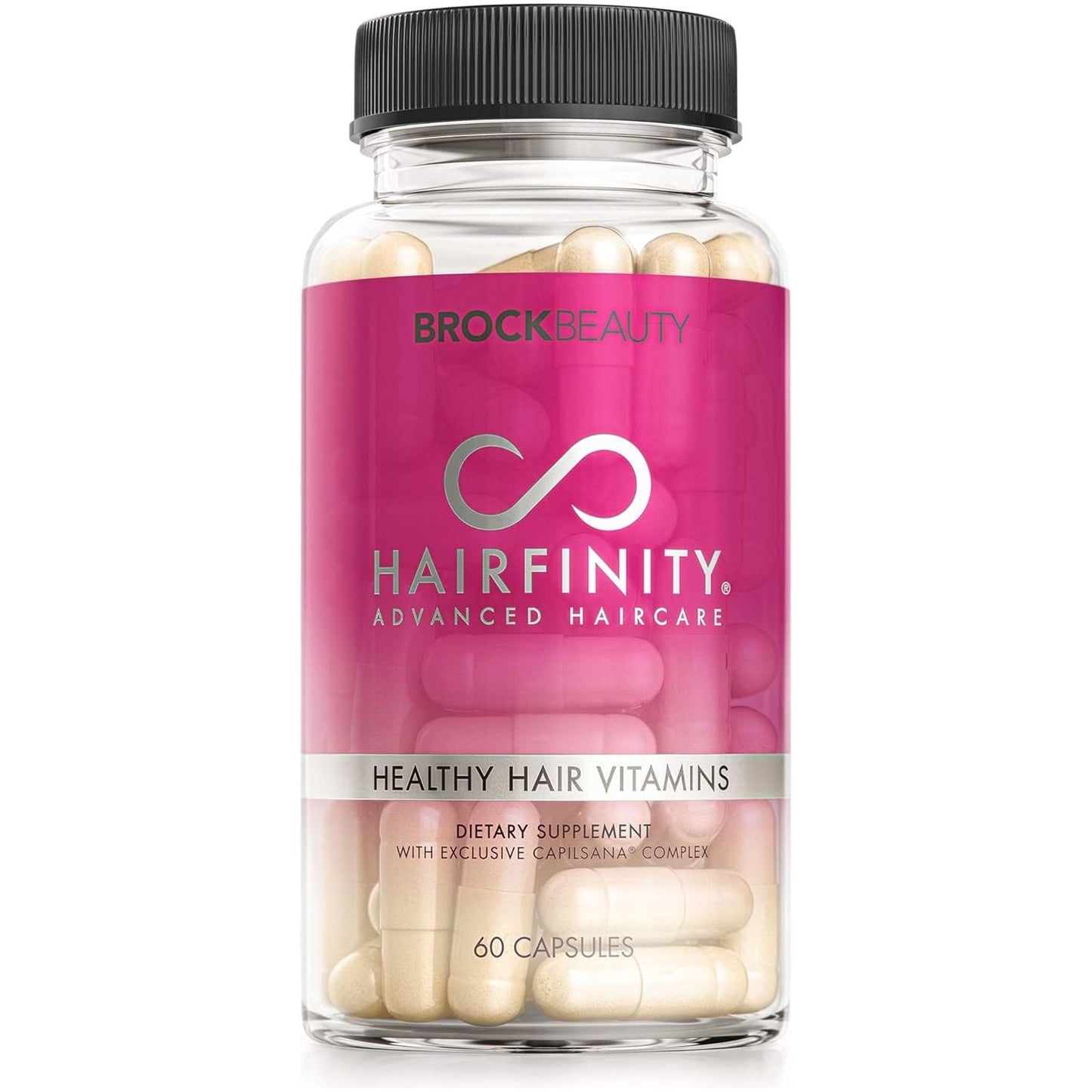 Hairfinity Hair Vitamins with Biotin, Amino Acids, and a Vitamin Supplement That Helps Support Hair Growth -  60 Capsules