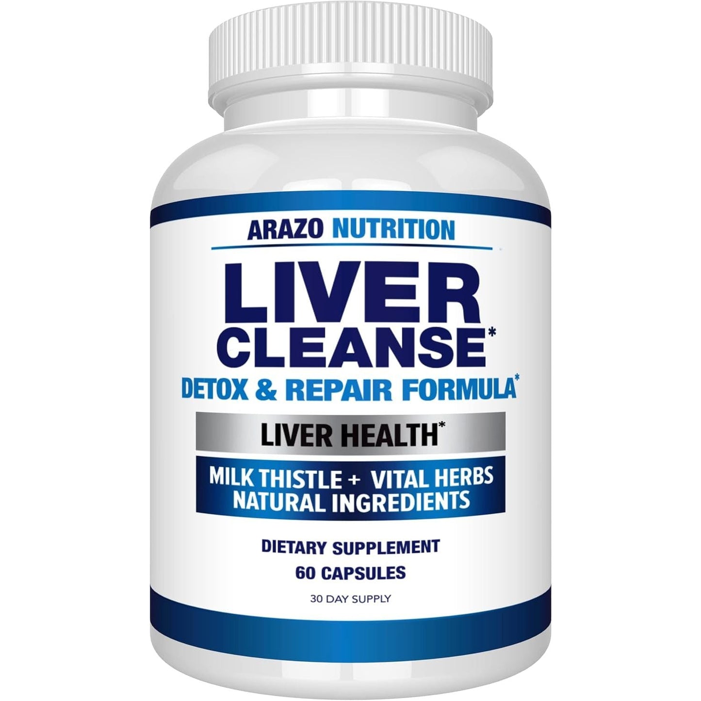 Arazo Nutrition Liver Cleanse Detox & Repair Formula