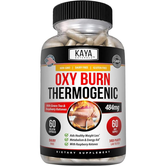 Kaya Naturals Supreme Fat Burner - Weight Loss Pills Women & Men 60 Count