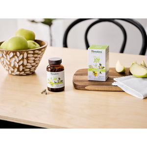 Himalaya Hello Joy Herbal Supplement, Supports Motivation, Stress Relief, Balanced Cortisol 60 Capsules