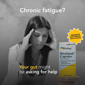 Rising Pharma - Risaquad 230Mg - Probiotic Dietary Supplement Capsules - 30 Count