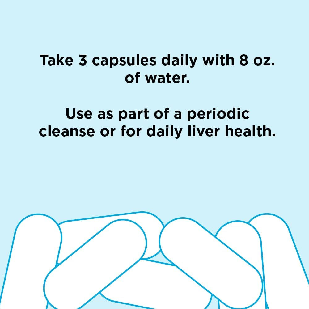 Nbpure Liver Fend Liver Detox and Cleanse Milk Thistle and Liver Support Supplement, 90 Count