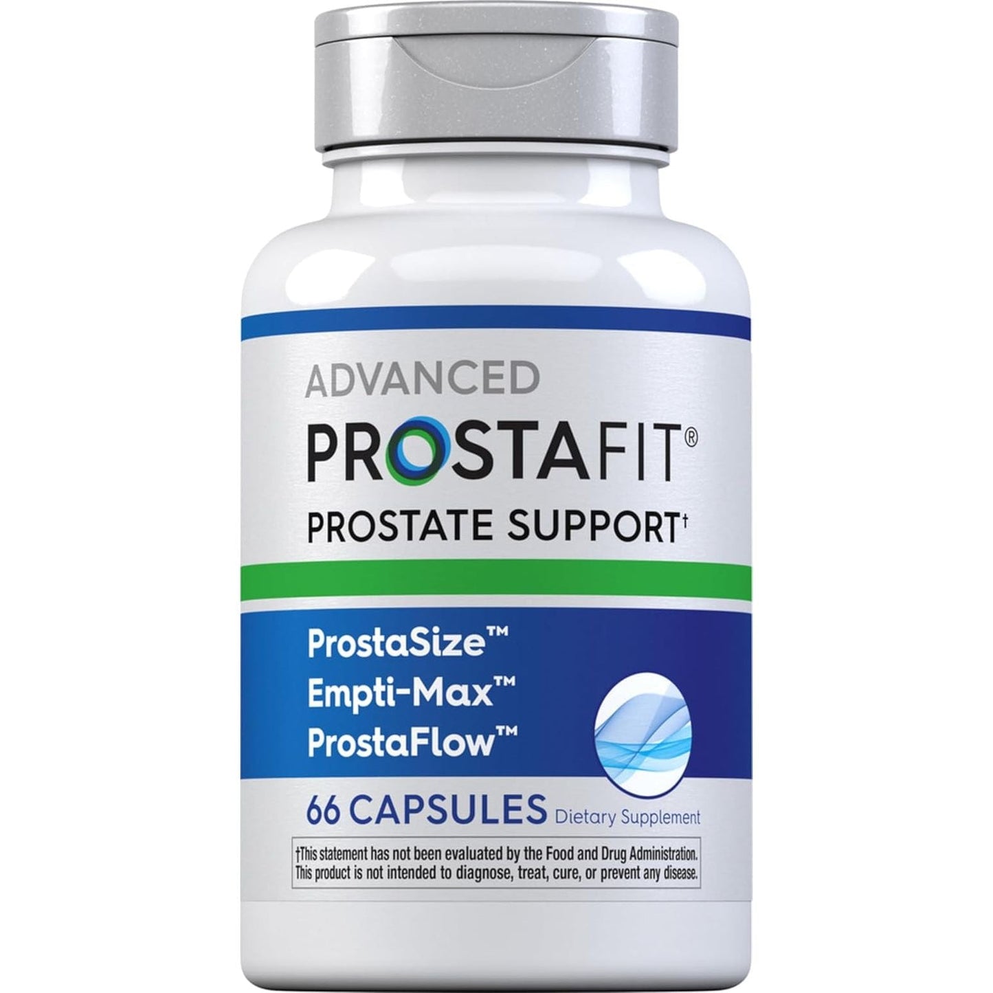 Piping Rock Prostafit Advanced Prostate Support for Men | Herbal Complex | 66 Capsules | Laboratory Tested