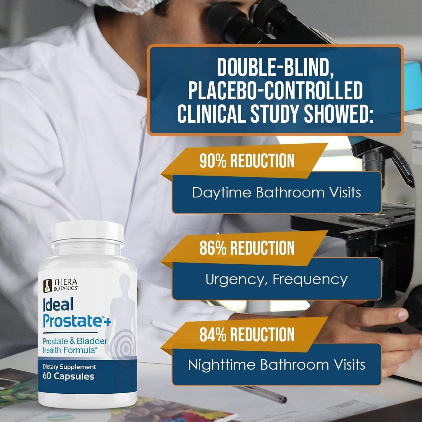 Advanced Men'S Prostate Support by Ideal Prostate plus with Saw Palmetto, Lycopene and More for Natural Relief