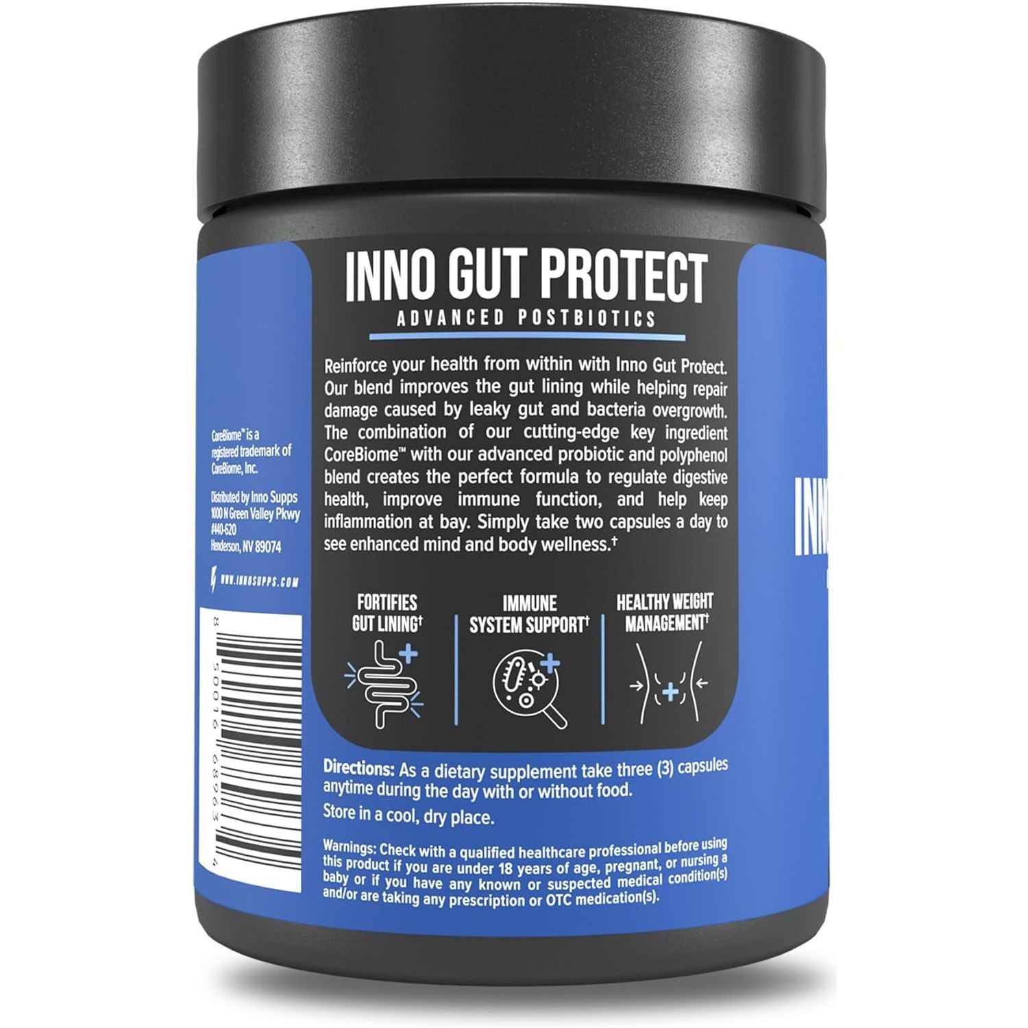 Inno Gut Protect GS1 Probiotic & Postbiotic Formula (90 Capsules)