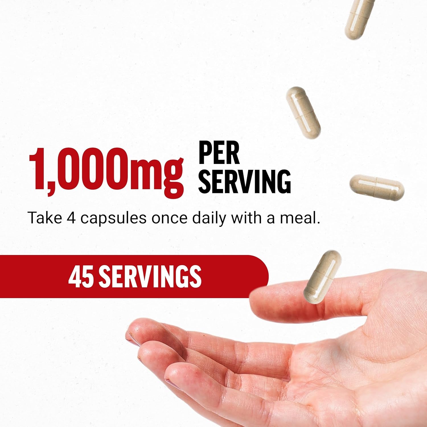 FORCE FACTOR Black Maca Root 1000Mg, Vitality Supplement for Men 90 Capsules