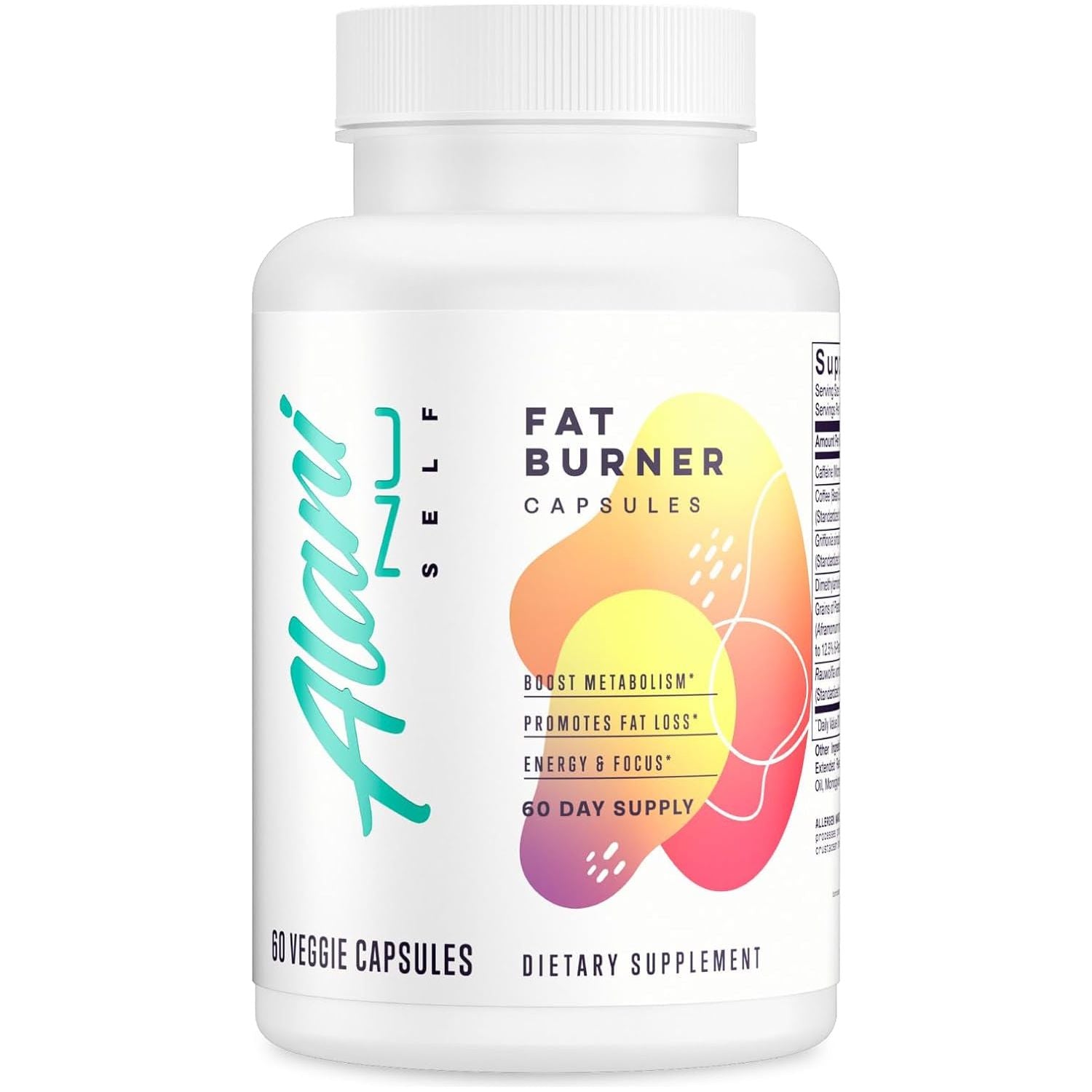 Alani Nu Premium Fat Burner Supplement, Metabolism Booster and Appetite Suppressant 60 Day Supply