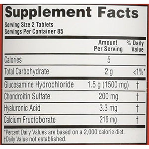 Schiff Move Free Joint Health Dietary Supplement, Advanced Glucosamine Chondroitin 170 Tablets
