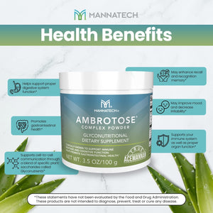 Mannatech Ambrotose Complex Immune Support Supplement 25 Days Supply