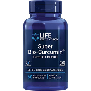 Life Extension Super Bio-Curcumin Turmeric Extract – Highly-Absorbable Curcumin for Whole-Body Health Support –  60 Capsules