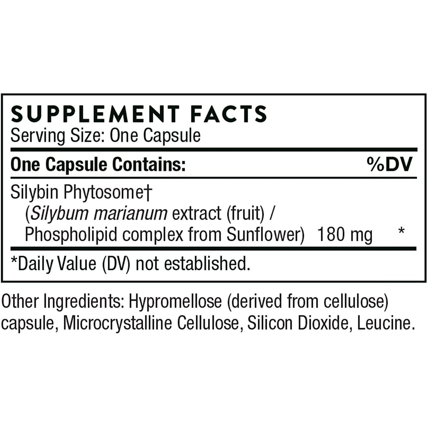 THORNE Siliphos - Botanical Extract Complex for Antioxidant and Liver Support - 90 Capsules