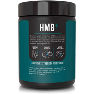 Innosupps HMB+ | 1500Mg HMB (Beta-Hydroxy Methylbutyrate) & 50Mg Astragin (120 Capsules)